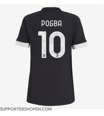 Juventus Paul Pogba #10 Tredje Matchtröja Dam 2023-24 Kortärmad